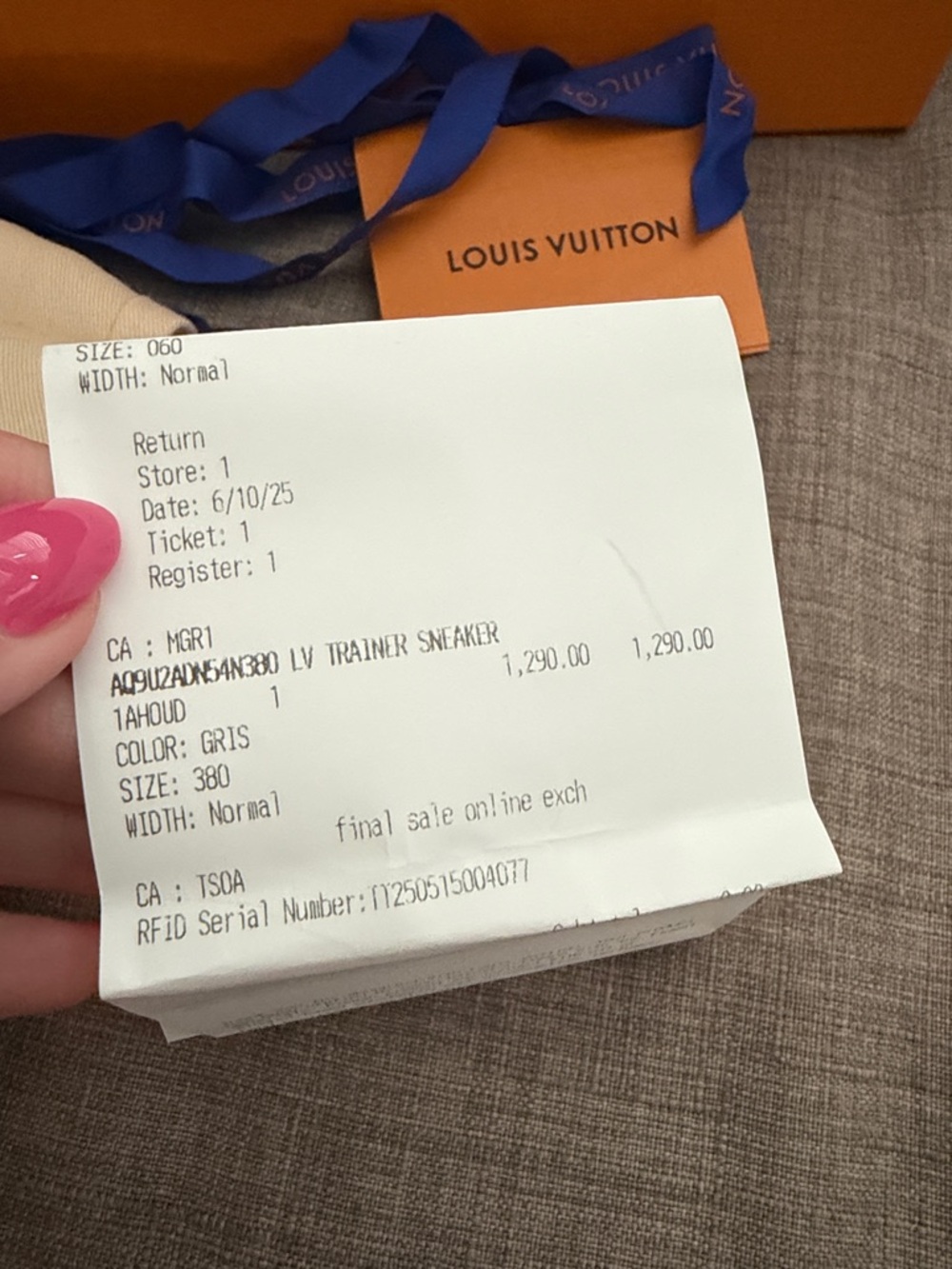 Louis Vuitton Monogram LV Trainer Sneakers - Picture 9 of 16